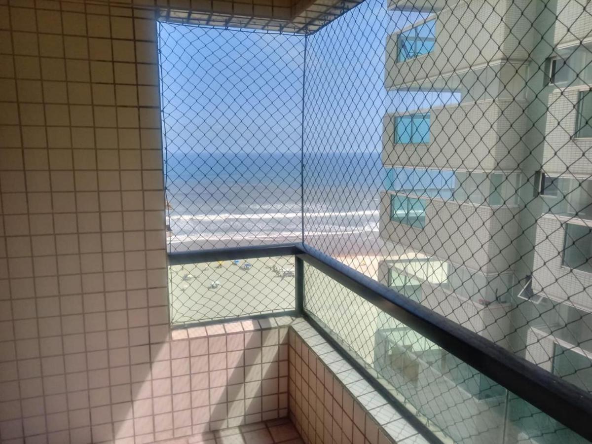 Alto Padrao Com 94 Mtrs - Frente Mar - Sacada Com Vista Mar Daire Praia Grande Dış mekan fotoğraf